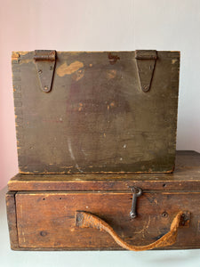 WW2 RAF Wooden telephone box