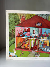 Load image into Gallery viewer, Original 1950s School Poster, ‘The Home&#39;