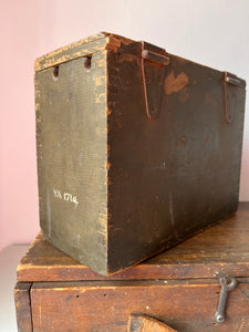 WW2 RAF Wooden telephone box