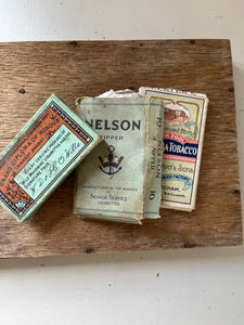 X3 Vintage Cigarette Boxes