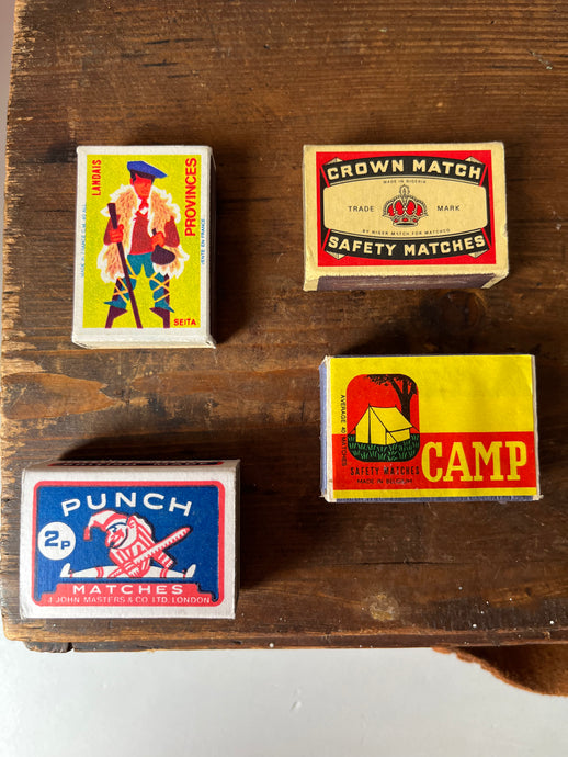 Vintage Matchboxes, Set 4