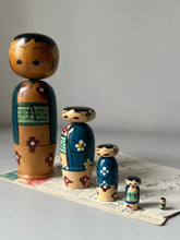 Load image into Gallery viewer, Vintage Kokeshi Nesting Dolls