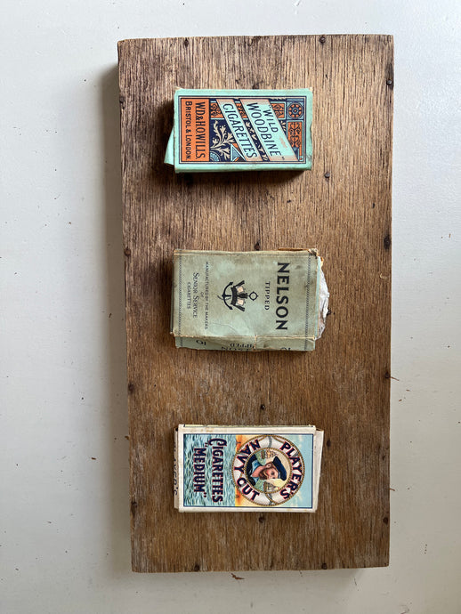 X3 Vintage Cigarette Boxes