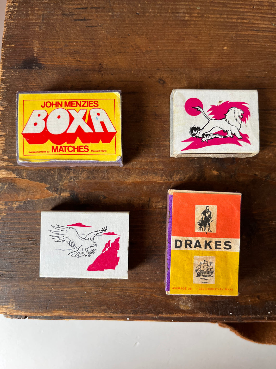 Vintage Matchboxes, Set 3
