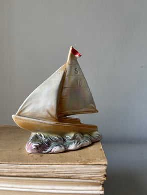 Vintage Boat ornament