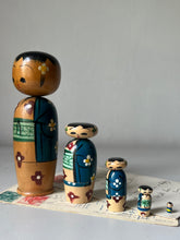 Load image into Gallery viewer, Vintage Kokeshi Nesting Dolls