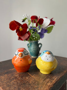 Vintage Bird Salt and Pepper Pots