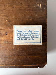 Vintage Matchboxes, Set 5