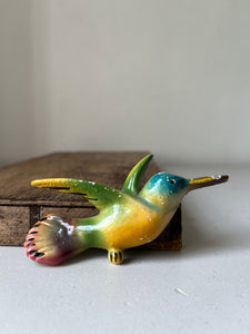 Vintage Humming Bird Wall Plaque