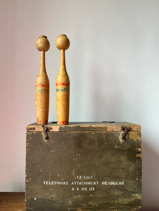 Vintage Wooden Skittles