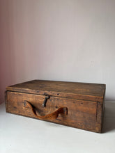 Load image into Gallery viewer, Vintage Wooden Artists carry case