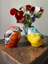 Load image into Gallery viewer, Vintage Bird Salt and Pepper Pots