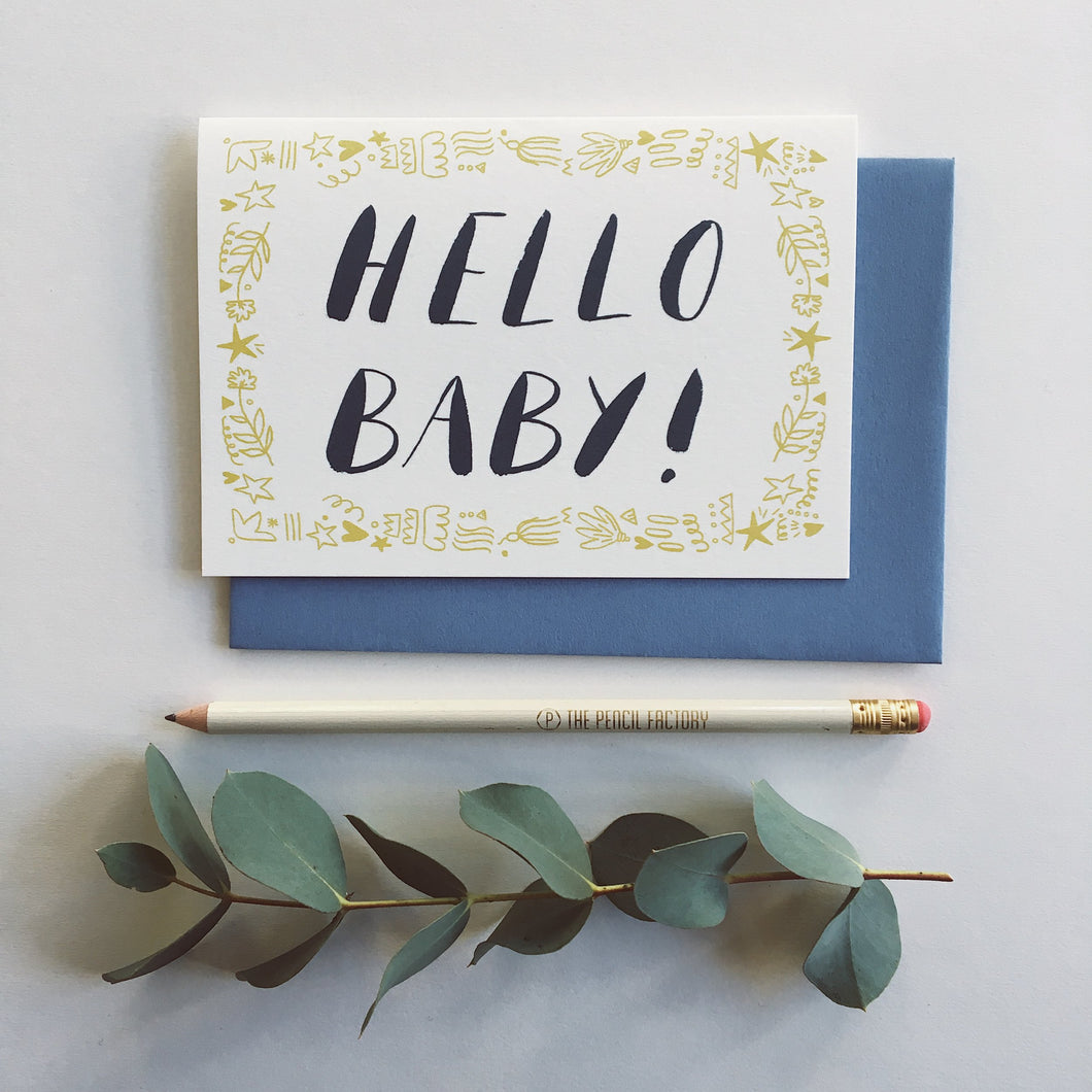 Hello Baby card