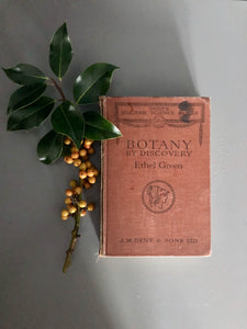 Vintage 'Botany' Book, by Ethel Green