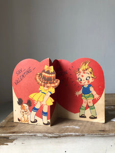 Vintage Valentines Card