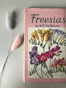 Vintage ‘Freesias’ book with Illustrated cover