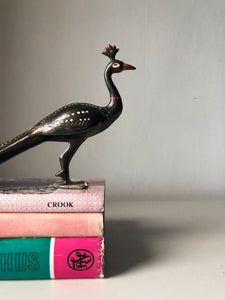 Antique Metal Peacock