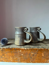 Load image into Gallery viewer, Pair of Vintage Studio Pottery Tea mugs