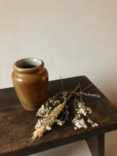 Load image into Gallery viewer, Antique Brown Stoneware Jar