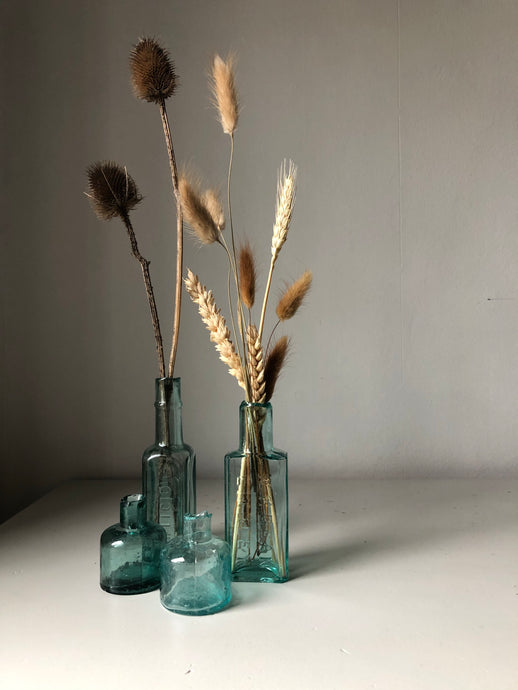 Vintage Glass Chemist bottle