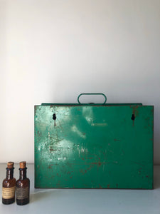 Vintage First Aid Metal Cabinet