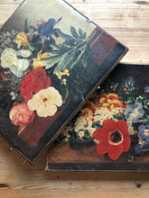 Load image into Gallery viewer, Vintage Floral Study with Anemone, Oleograph painting