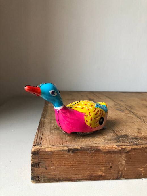 Vintage Wind Up Duck