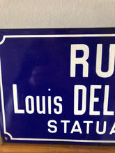 Load image into Gallery viewer, French Enamel Road sign