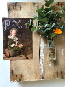 Victorian 'Pears Soap' Advertising Postcard