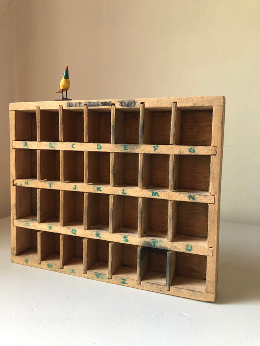 Miniature Vintage Printers Tray (H)