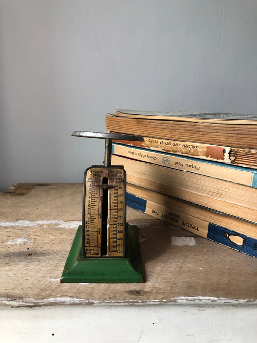 Tiny Vintage letter weighing Scales