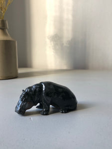 Vintage Lead Hippo