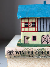 Load image into Gallery viewer, Vintage Hand Painted Paper House