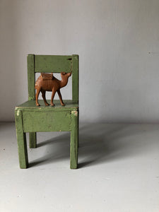 Vintage Wooden Camel