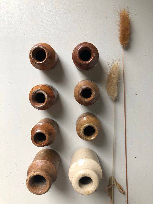 Victorian Earthenware pots