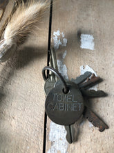 Load image into Gallery viewer, Set of Vintage Locker Room keys