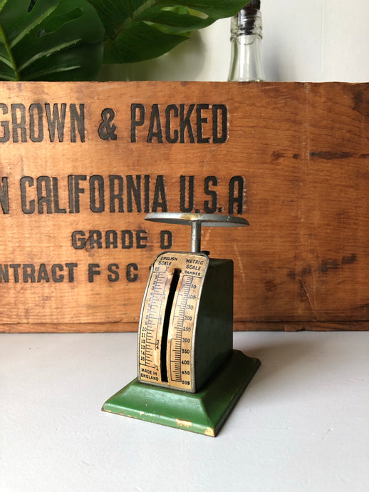 Miniature Vintage weighing Scales
