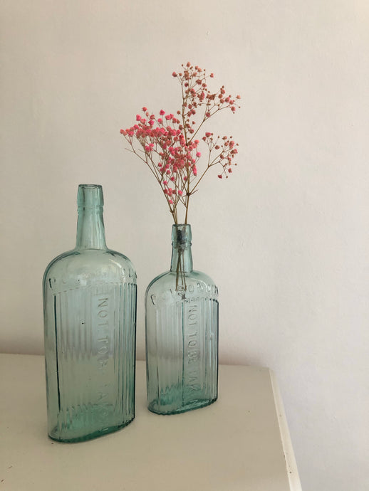 Antique 'Poisonous' Bottle, Medium