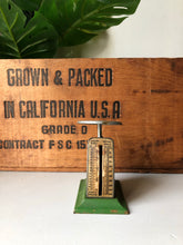 Load image into Gallery viewer, Miniature Vintage weighing Scales