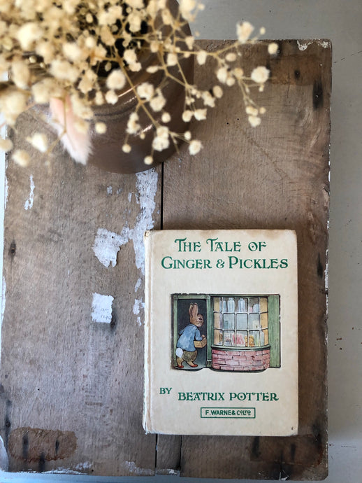Early edition Beatrix Potter Book ‘The Tale of Ginger and Pickles’