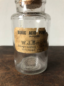 Antique Apothecary Bottle