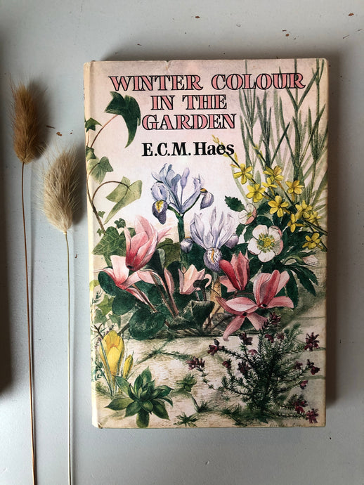 1960's Book 'Winter Colour In The Garden' with Illustrated Cover