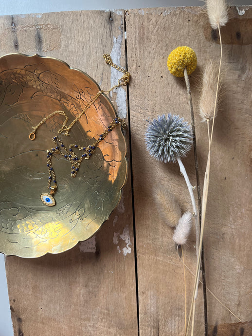 Decorative Vintage Brass Trinket Dish