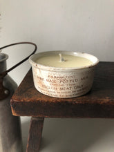 Load image into Gallery viewer, Potted Meat Vintage Pot Candle, Sweet orange and Rosemary
