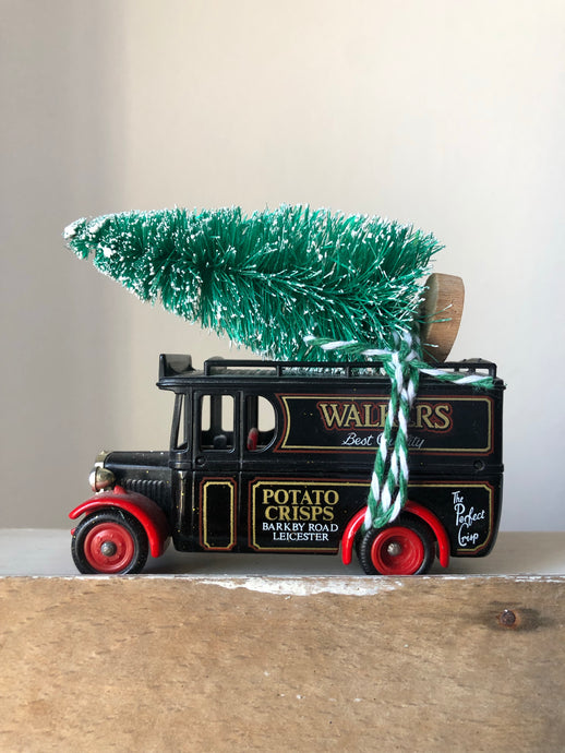 Vintage Car - Driving Home for Christmas, Walkers Crisps Truck