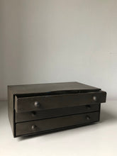 Load image into Gallery viewer, Set of small Industrial Metal Drawers