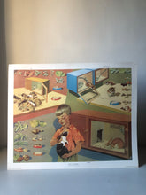 Load image into Gallery viewer, Original 1950s School Poster, ‘Pets at School&#39;