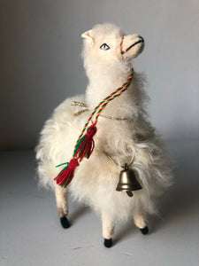 Vintage Alpaca Ornament
