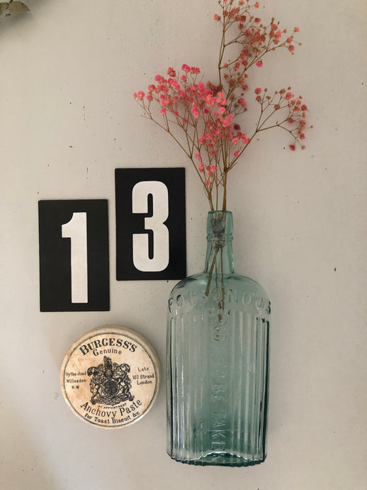 Antique Church Hymn Cards, Black