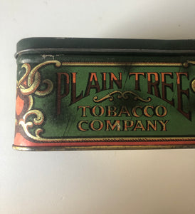 Vintage ‘Plain Tree’ Tobacco Tin